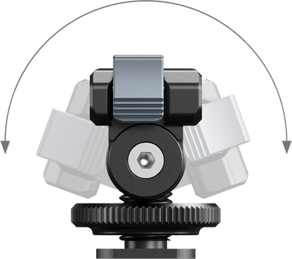SmallRig 5436 Quick Release Support for DJI Osmo360 / Action 5 Pro / 4 / 3 with Cold Shoe Adapter