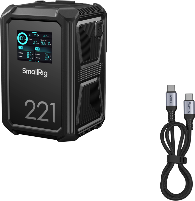 SmallRig 4985 X-Touch Smart Triple-Proof V-Mount Battery X221