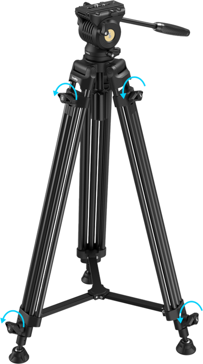 SmallRig 5440 AD14 Heavy-Duty Aluminum Alloy Tripod
