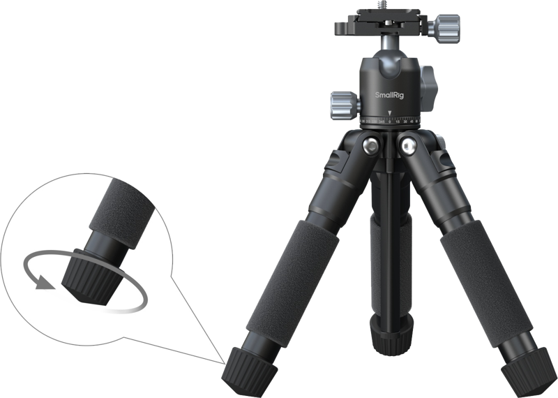 SmallRig 5470 VT-20Pro Portable Desktop Tripod