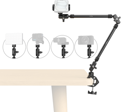 SmallRig 5625 Desktop Magic Arm with Crab-Shaped Clamp Kit
