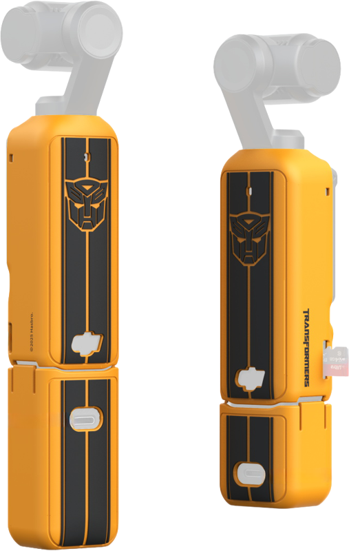 SmallRig 5114 Silicone Case Kit for DJI Osmo Pocket 3 (Basic) (BumbleBee Edition)