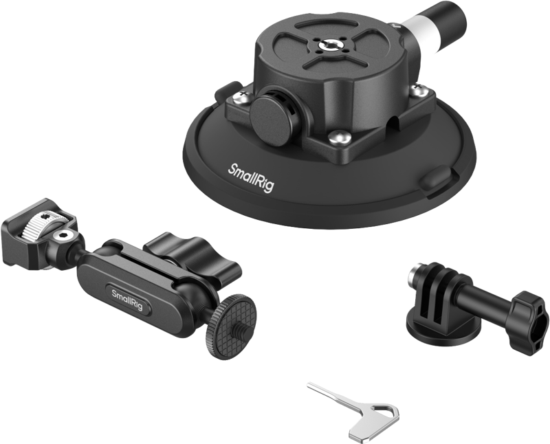 SmallRig 5855 4.5" Suction Cup Mount for Action Cameras