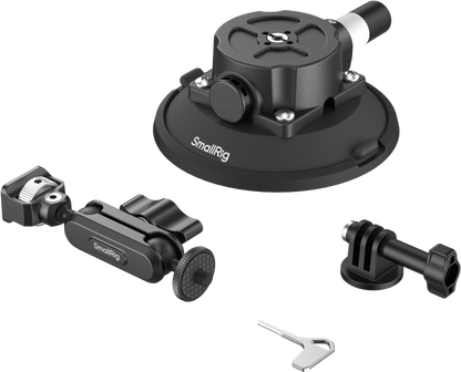 SmallRig 5855 4.5" Suction Cup Mount for Action Cameras