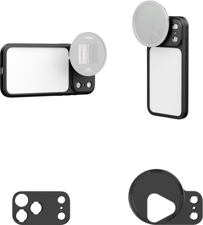 SmallRig 5790 FilMov Lightweight Photography Bumper Case for iPhone 17 Pro Black