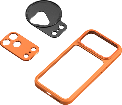 SmallRig 5792 FilMov Lightweight Photography Bumper Case for iPhone 17 Pro (Orange)