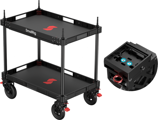 SmallRig 5991 36" Video Production Camera Cart (Lite)