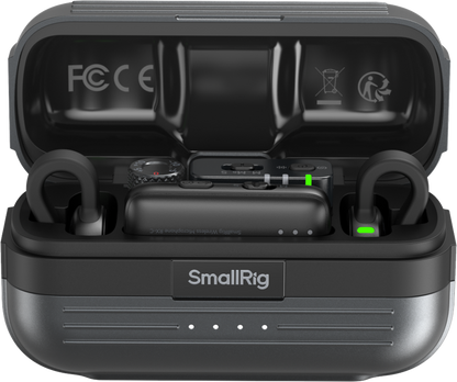 SmallRig 5715 S70 Wireless Microphone with Multi-Device Compatibility (Black)