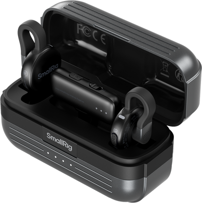 SmallRig 5717 S70-C2 Wireless Microphone with USB-C Adapter for Phones (Black)