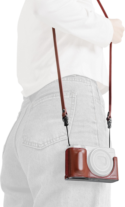 SmallRig 5687 Quick Release Shoulder Strap for Ricoh GR Series (Red)