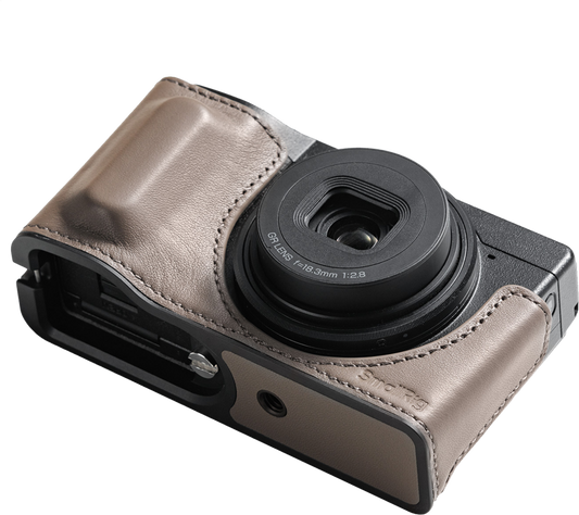 SmallRig 5677 Leather Case Kit for RICOH GR IV / GR III / GR IIIx / GR III HDF / GR IIIx HDF (Grey)