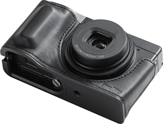 SmallRig 5676 Leather Case Kit for RICOH GR IV / GR III / GR IIIx / GR III HDF / GR IIIx HDF (Black)