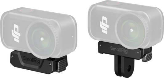 SmallRig 5918 Bidirectional QR Folding Adapter Support with 2-Prong Mount and 1/4"-20 Threaded hole
