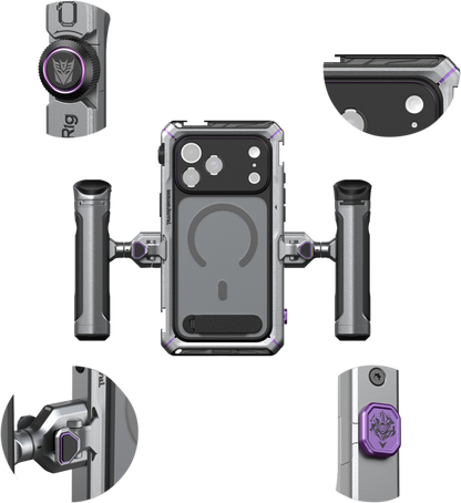 SmallRig 5585 Megatron Edition Mobile Dual Handheld Kit for iPhone 17 Pro