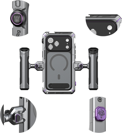 SmallRig 5584 Megatron Edition Mobile Dual Handheld Kit for iPhone 17 Pro Max