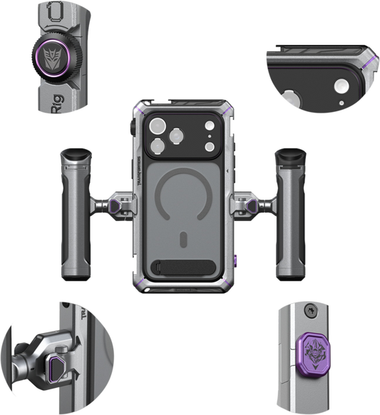 SmallRig 5584 Megatron Edition Mobile Dual Handheld Kit for iPhone 17 Pro Max