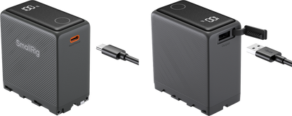 SmallRig 5729 USB-C Rechargable Camera Battery for NP-F970