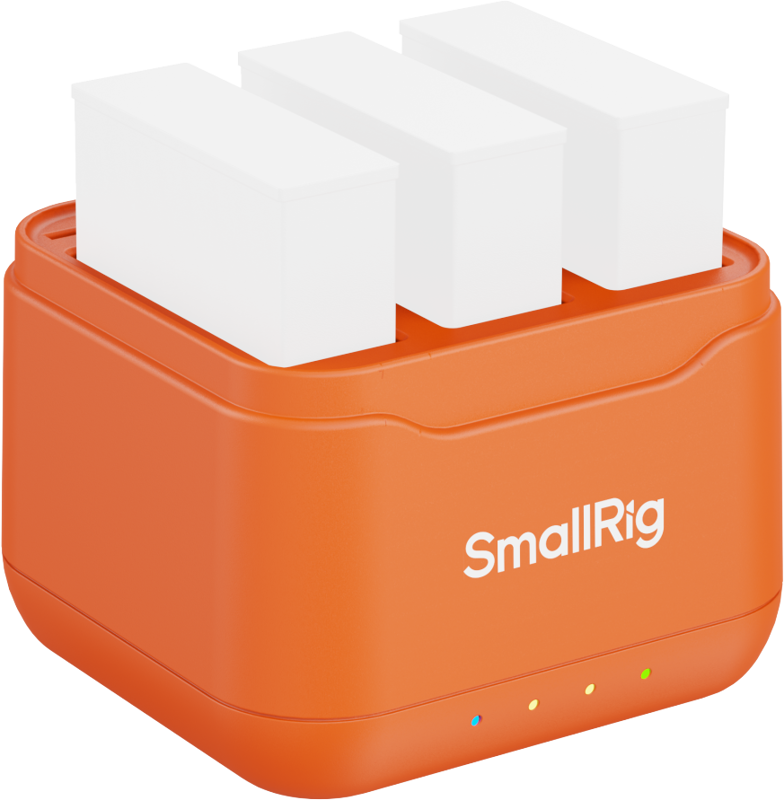 SmallRig 5921 Camera Battery Charger for DJI Action 6 / Action 5 Pro / Osmo 360