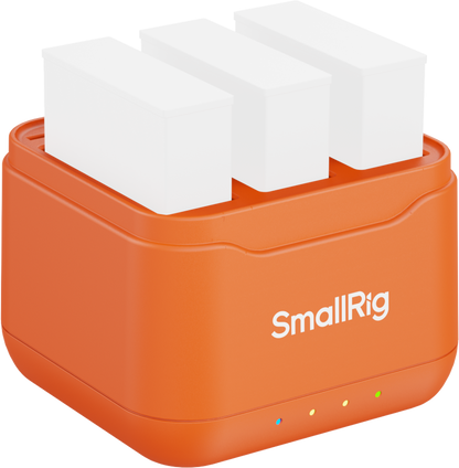 SmallRig 5921 Camera Battery Charger for DJI Action 6 / Action 5 Pro / Osmo 360