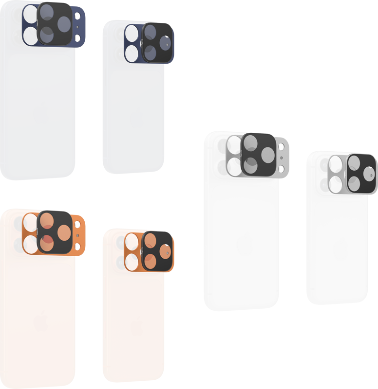 SmallRig 6077 Square ND & Black Mist Filter Kit for iPhone 17 Pro Max (Silver)