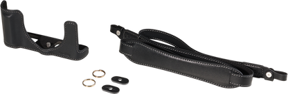 SmallRig 6274 Leather Half Case Kit for Panasonic LUMIX L10 Black