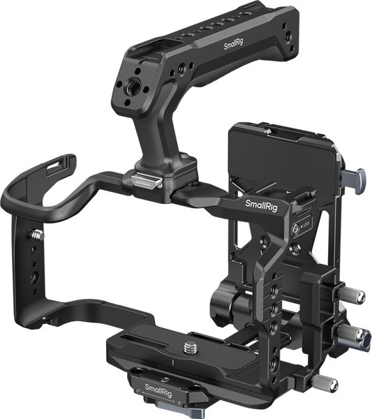 SmallRig 6381 HawkLock Quick Release Cage Kit with V-Mount Battery Plate for Canon EOS R6 V