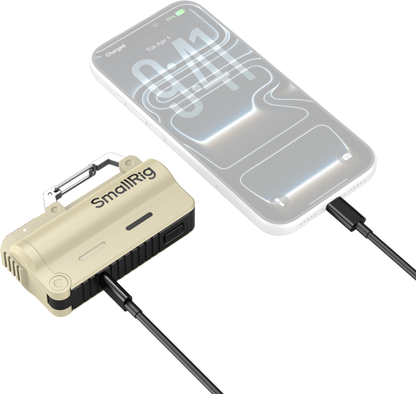 SmallRig 6088 5000mAh Battery and Charger Kit for 21700 Battery Brown