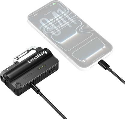 SmallRig 6090 5000mAh Battery and Charger Kit for 21700 Battery Black