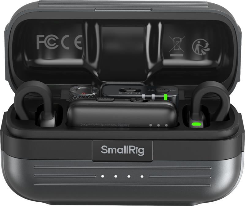 SmallRig 6526 S70 Wireless Microphone with Multi-Device Compatibility Black