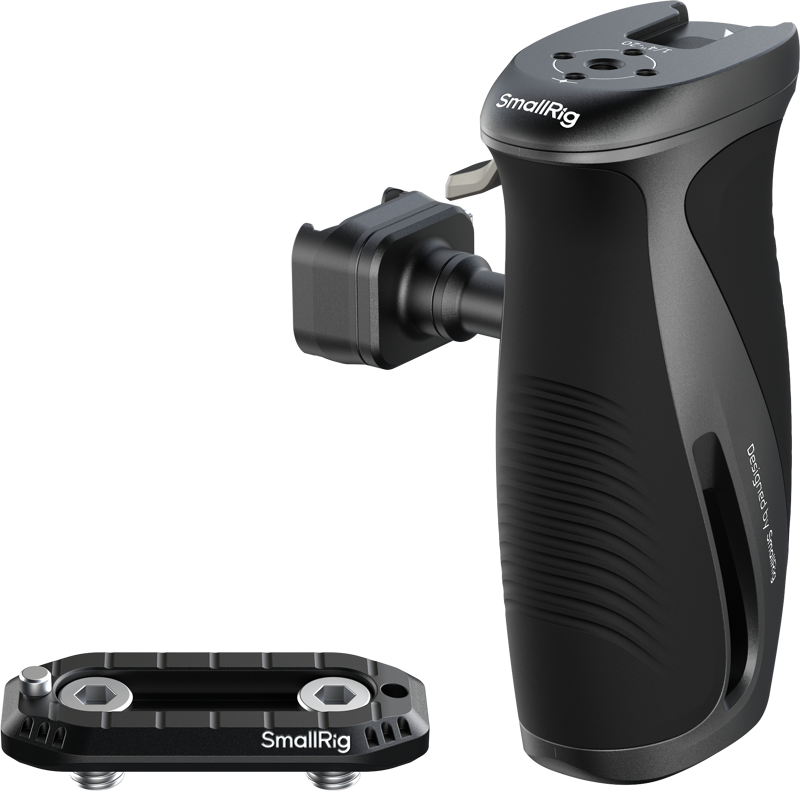 SmallRig 6405 Rotating Side Handle with "HawkLock" H21 Quick Release NATO Clamp
