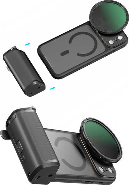SmallRig 6301 FilMov Photography Grip Kit with Filter for iPhone 17 Pro Max