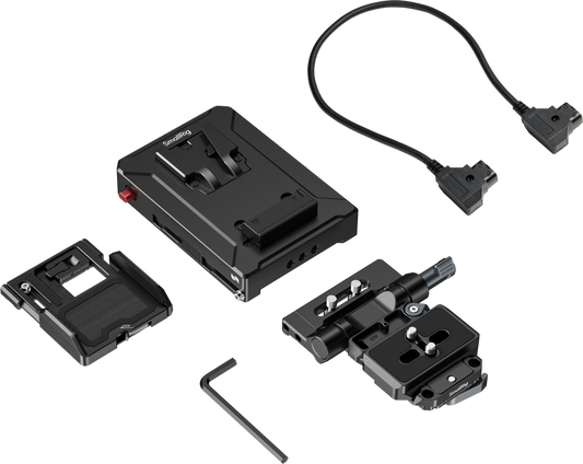 SmallRig 5899 Intelligent V-Mount Battery Adapter Plate Compatible with Arca-Swiss