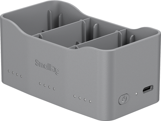 SmallRig 6501 65W Battery Charger for DJI Mini 5 / 4 / 3 Pro