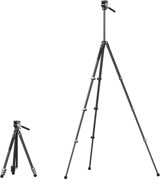 SmallRig 5885 Portable Carbon Fiber Tripod for Action Cameras