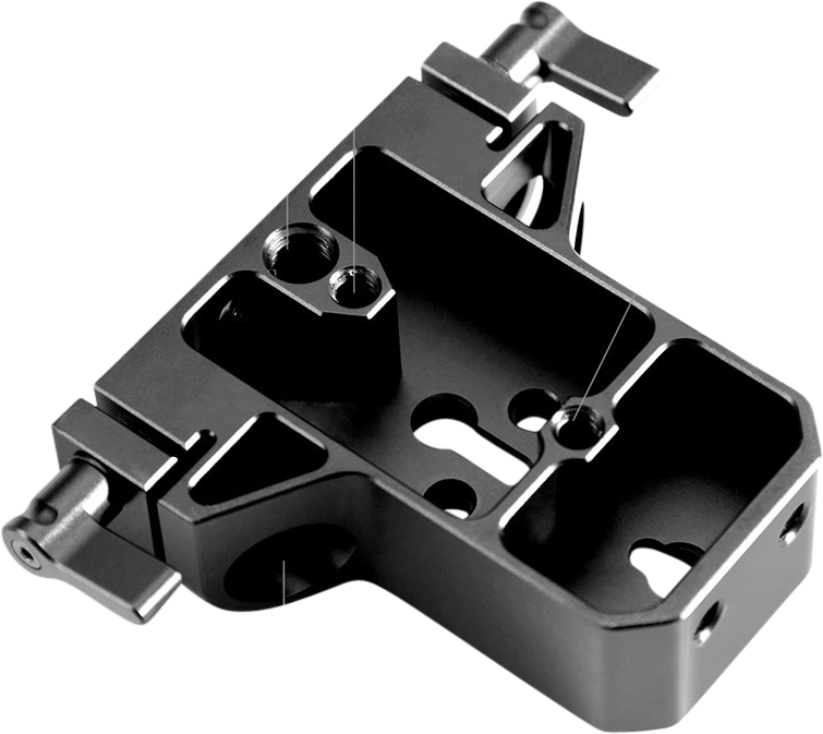 SmallRig 1674 Baseplate with 15mm Rod Clamp
