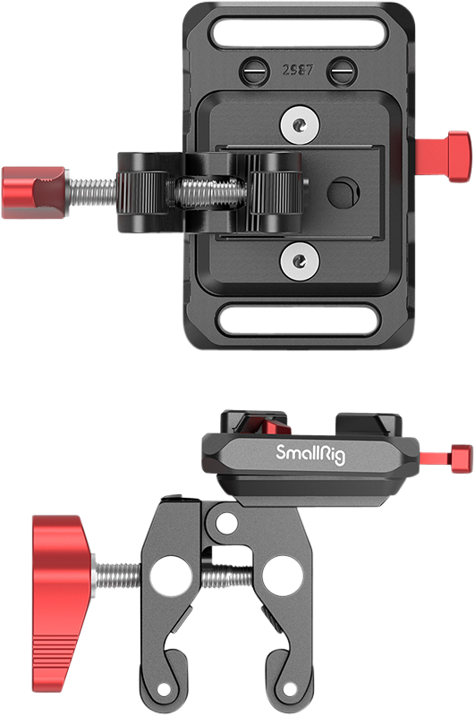 SmallRig 2989 Battery Plate Mini V-Mount w Crab Clamp