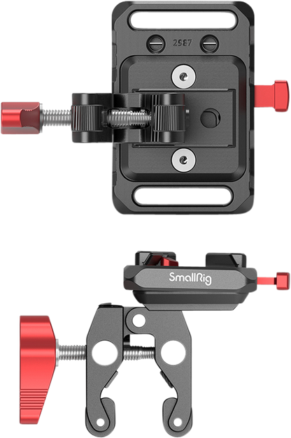 SmallRig 2989 Battery Plate Mini V-Mount w Crab Clamp