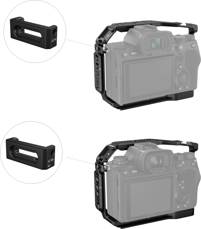 SmallRig 3668 Basic Kit For Sony A7R V / A7 IV / A7S III / A7 V