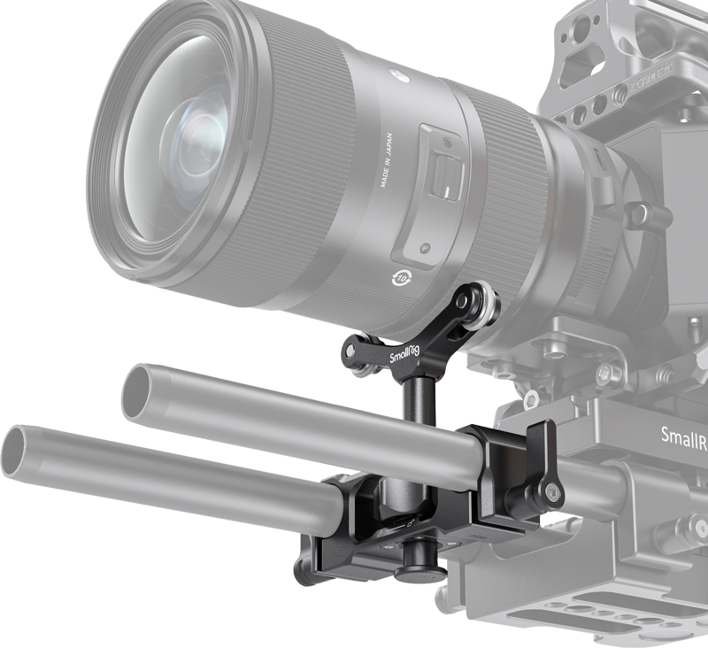 SmallRig 2727 Universal Lens Support LWS 15mm Rod Mount