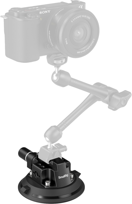 SmallRig 4122 Suction Cup 4" with camera mount
