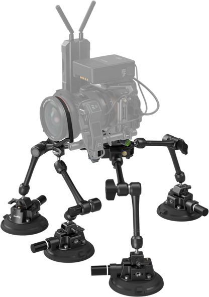 SmallRig 3565 All-in-One 4-Arm Suction Cup Camera Mount Kit for Vehicle Shooting SC-15K