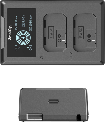 SmallRig 4081 Battery Charger For NP-FW50 Batteries
