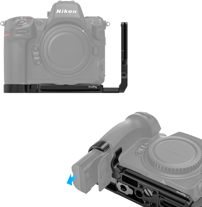 SmallRig 3942 L-Shape Mount Plate For nikon Z 8