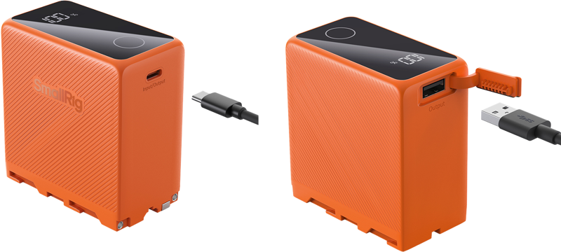 SmallRig 4576 Camera Battery USB-C Rechargable NP-F970