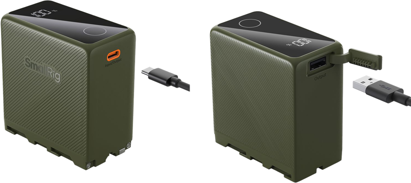 SmallRig 4577 Camera Battery USB-C Rechargable NP-F970