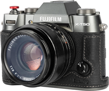 SmallRig 4709 Leather Half Case Kit for Fujifilm X-T50 Black