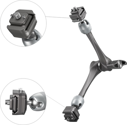 SmallRig 4489 HawkLock H21 Quick Release Rosette Magic Arm (11")