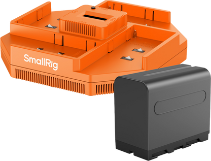 SmallRig 4834 NP-F970 4-Channel Camera Battery Charger & 4-Battery Kit
