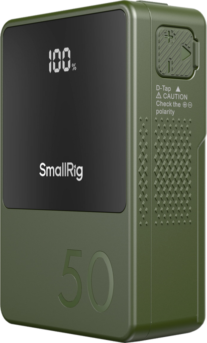 SmallRig 4872 V-Mount Battery Mini VB50 (Green)
