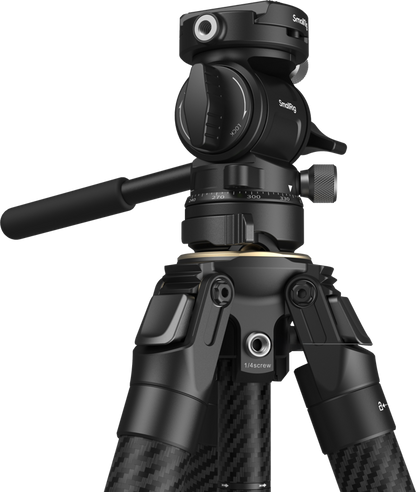 SmallRig 5028 Portable Carbon Fiber Travel Tripod Kit